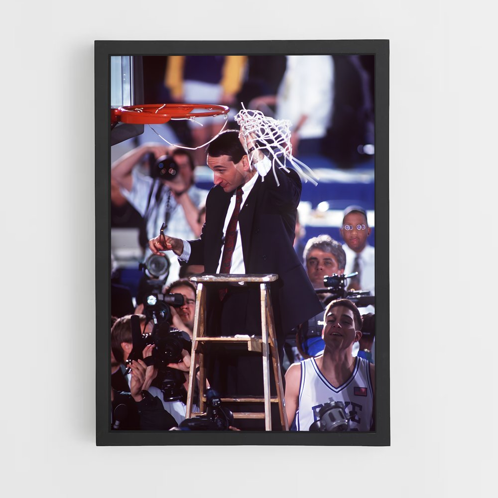 Poster Le Stratège du Basket – affiche Basketball (vue 2)